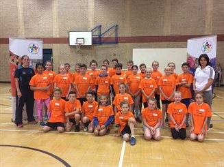 Team members who took part in the training